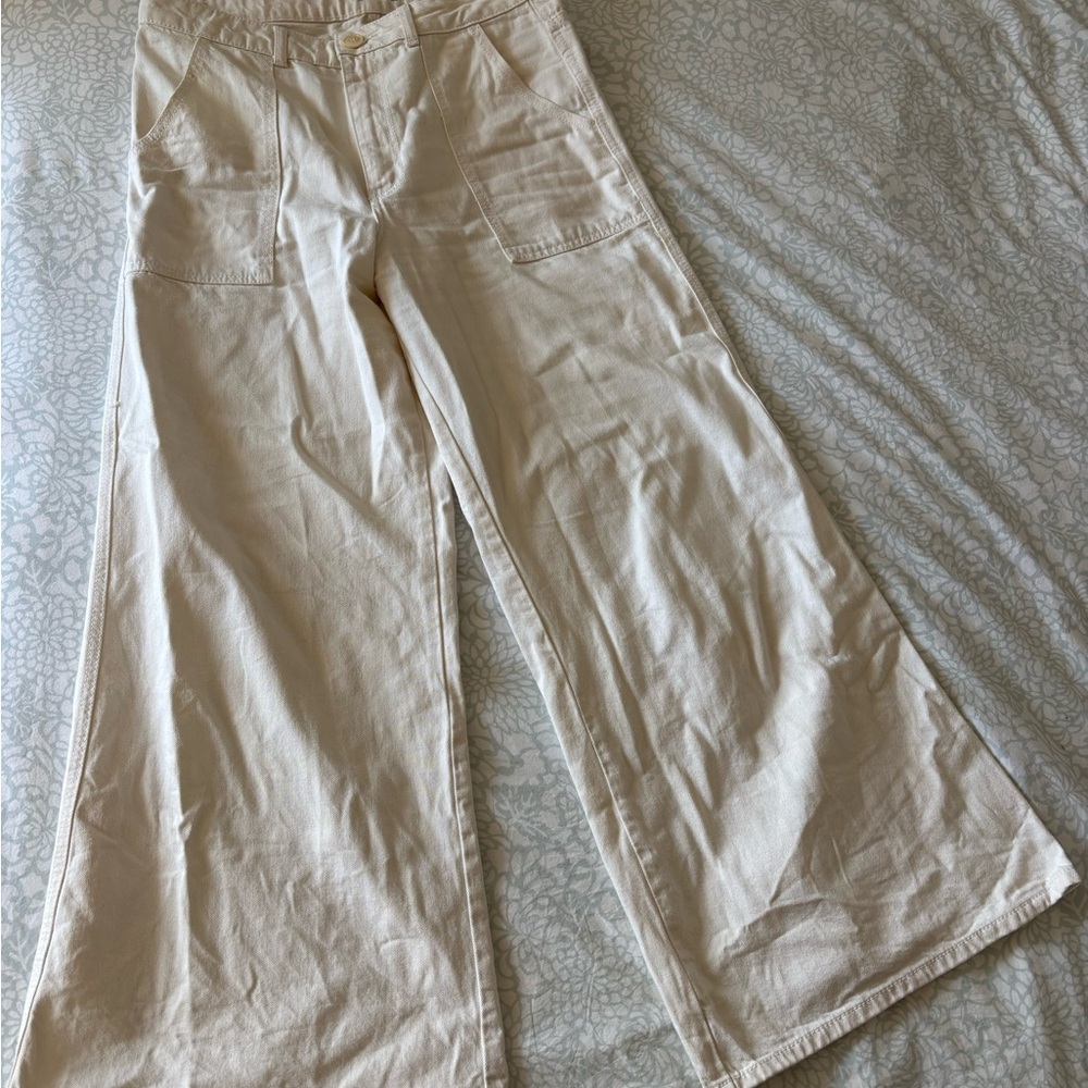 Ganni White Jeans